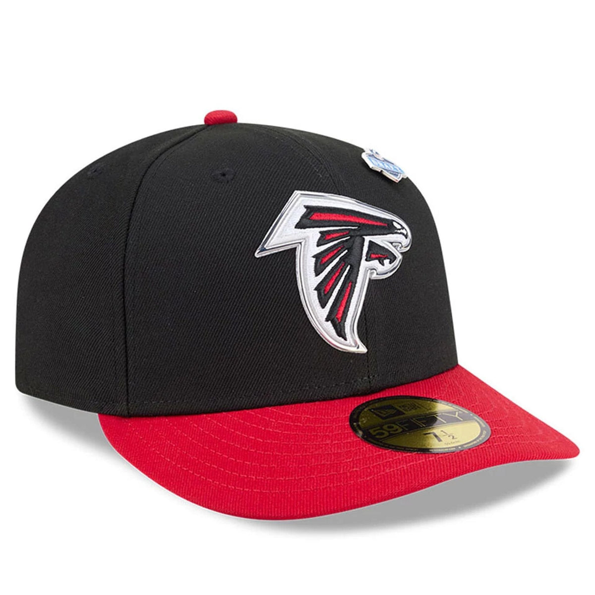 Atlanta Falcons NFL Draft 2026 Black 59FIFTY Fitted Cap-zelvios