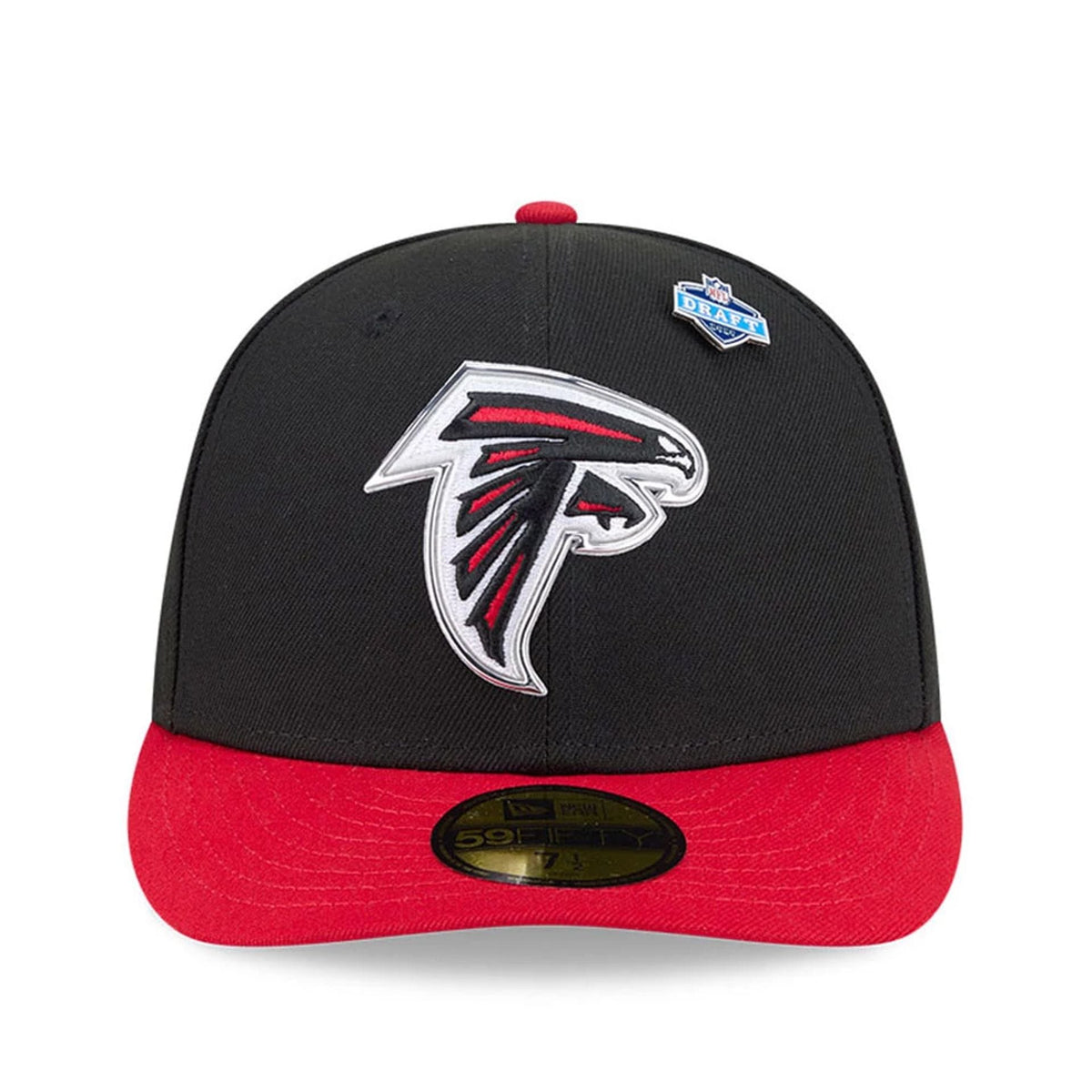 Atlanta Falcons NFL Draft 2026 Black 59FIFTY Fitted Cap-zelvios