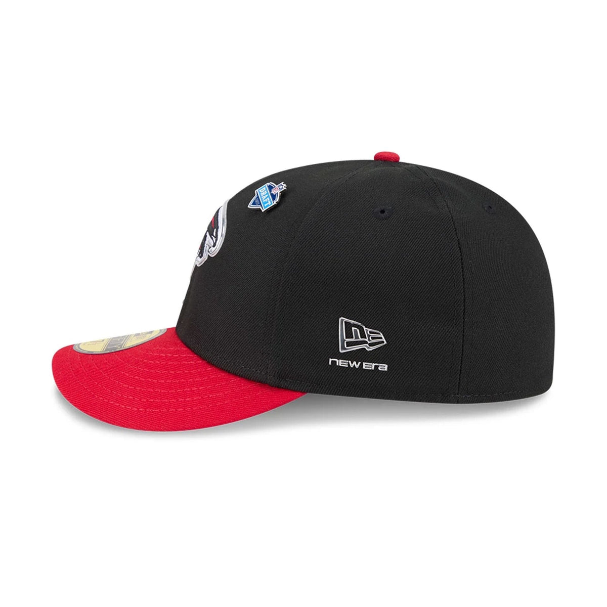 Atlanta Falcons NFL Draft 2026 Black 59FIFTY Fitted Cap-zelvios