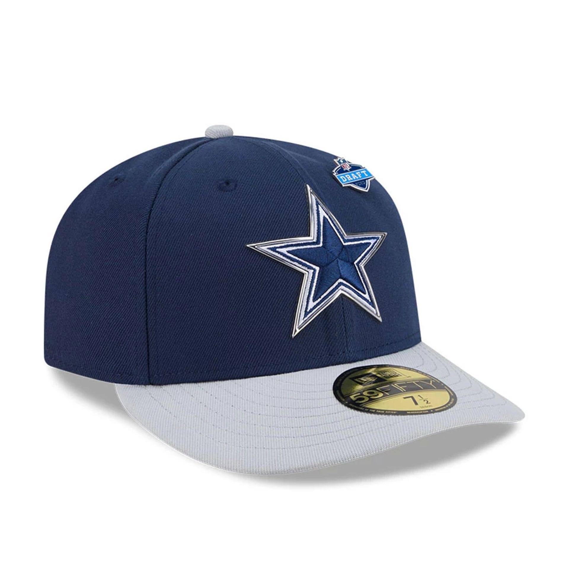 Dallas Cowboys NFL Draft 2026 Dark Blue 59FIFTY Fitted Cap-kentox
