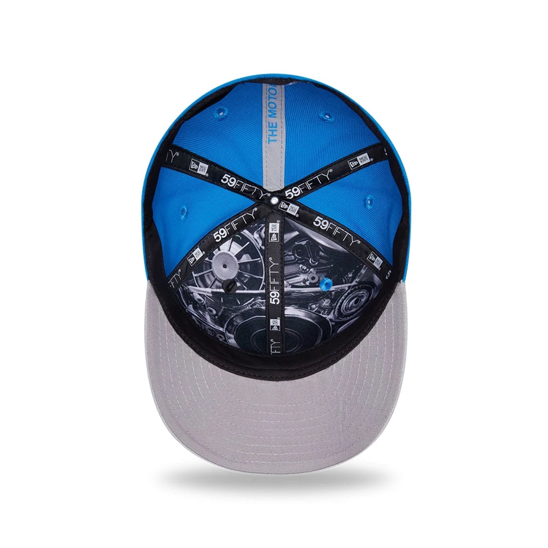 Detroit Lions NFL Draft 2026 Blue 59FIFTY Fitted Cap-kentox