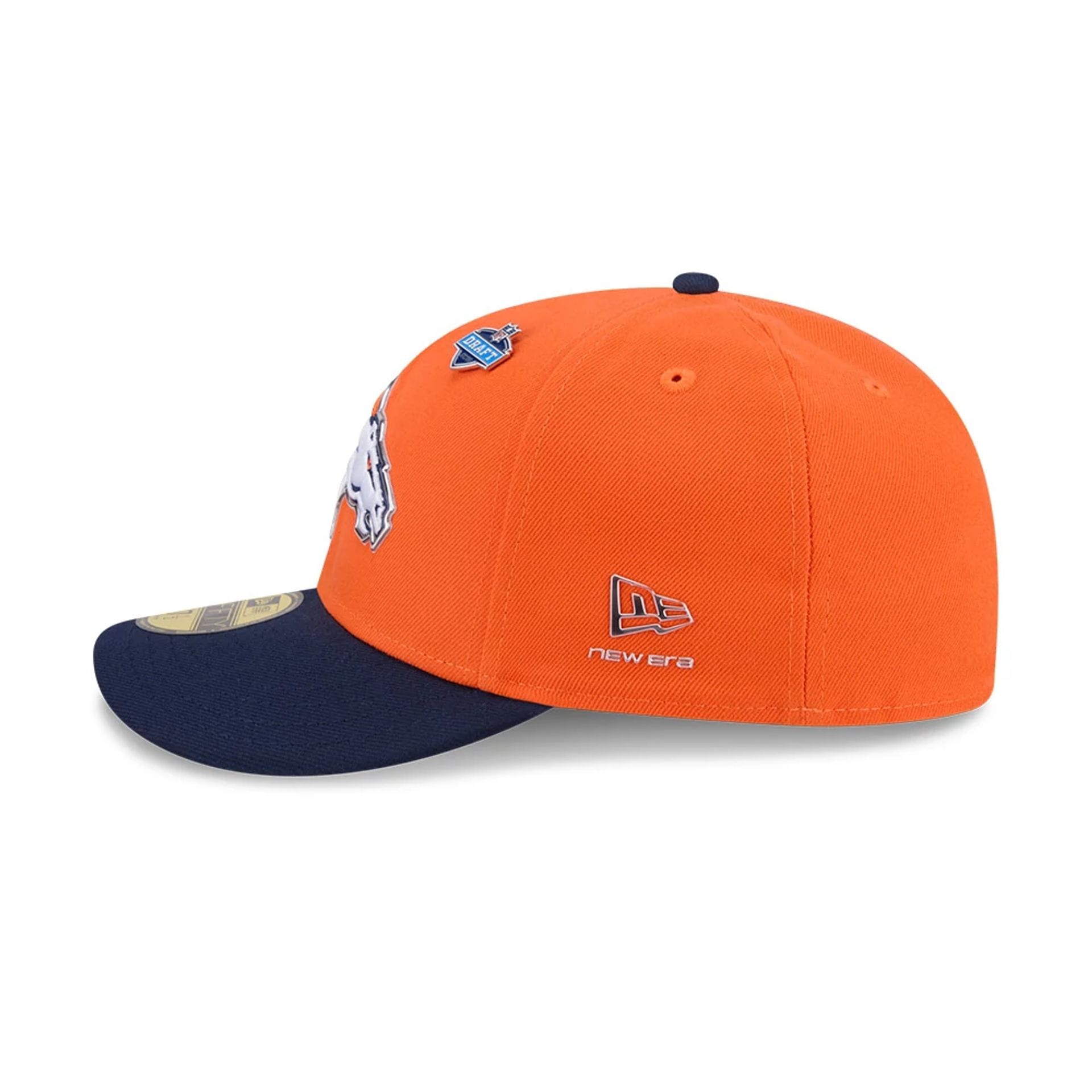 Denver Broncos NFL Draft 2026 Orange 59FIFTY Fitted Cap-kentox