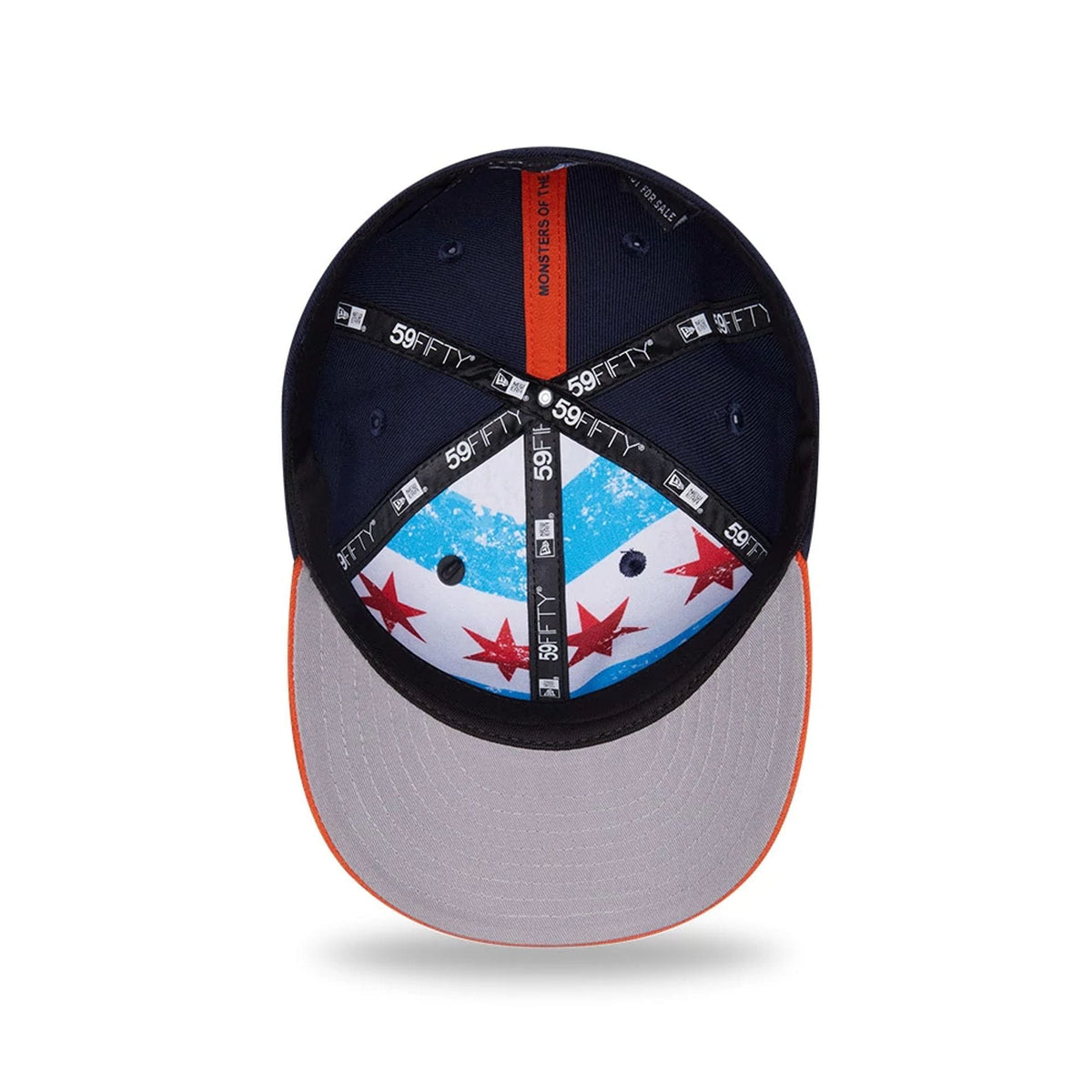 Chicago Bears NFL Draft 2026 Navy 59FIFTY Fitted Cap-zelvios