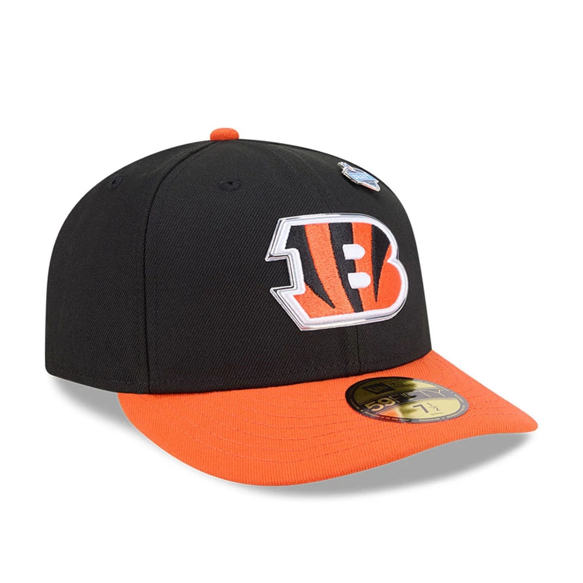 Cincinnati Bengals NFL Draft 2026 Black 59FIFTY Fitted Cap-kentox
