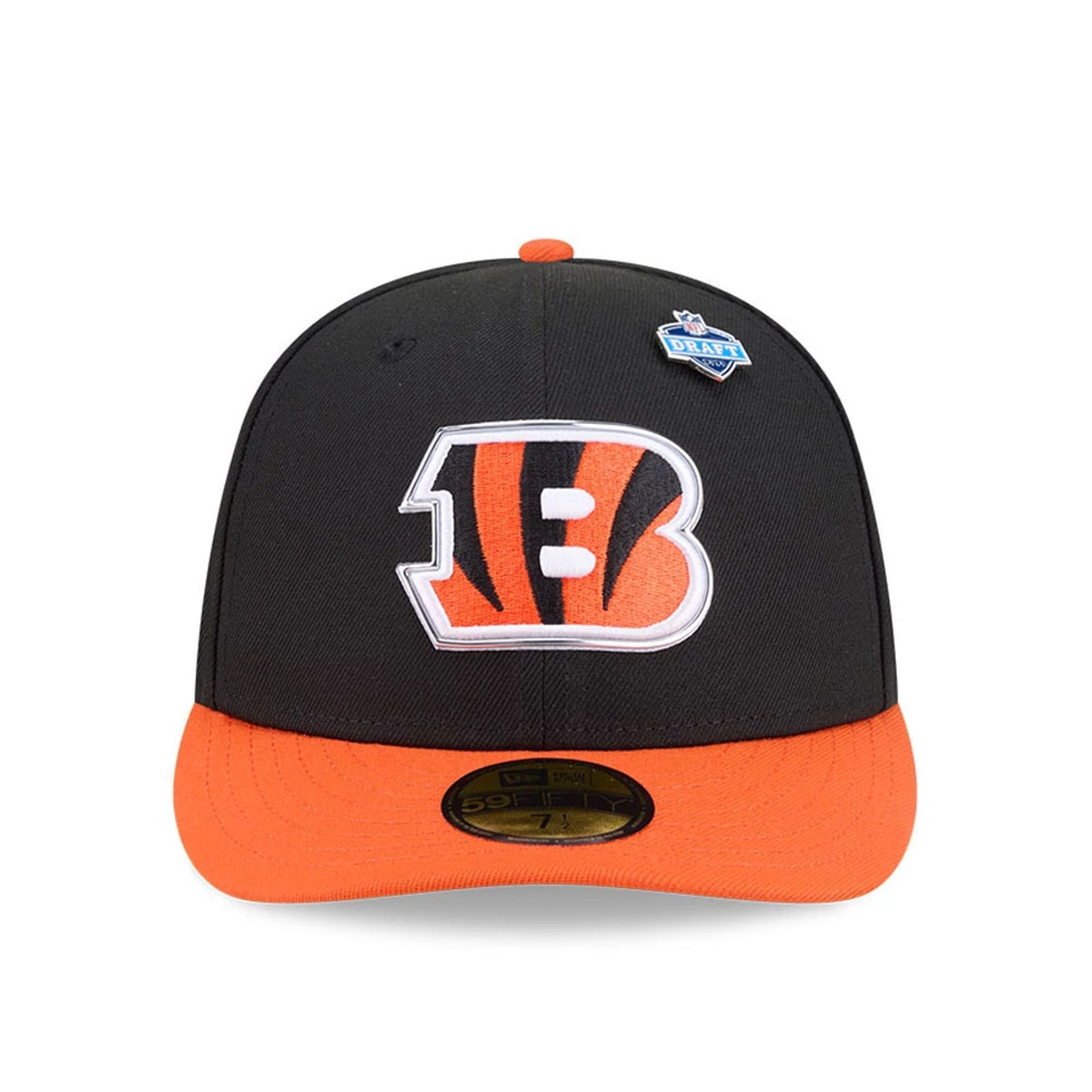Cincinnati Bengals NFL Draft 2026 Black 59FIFTY Fitted Cap-kentox