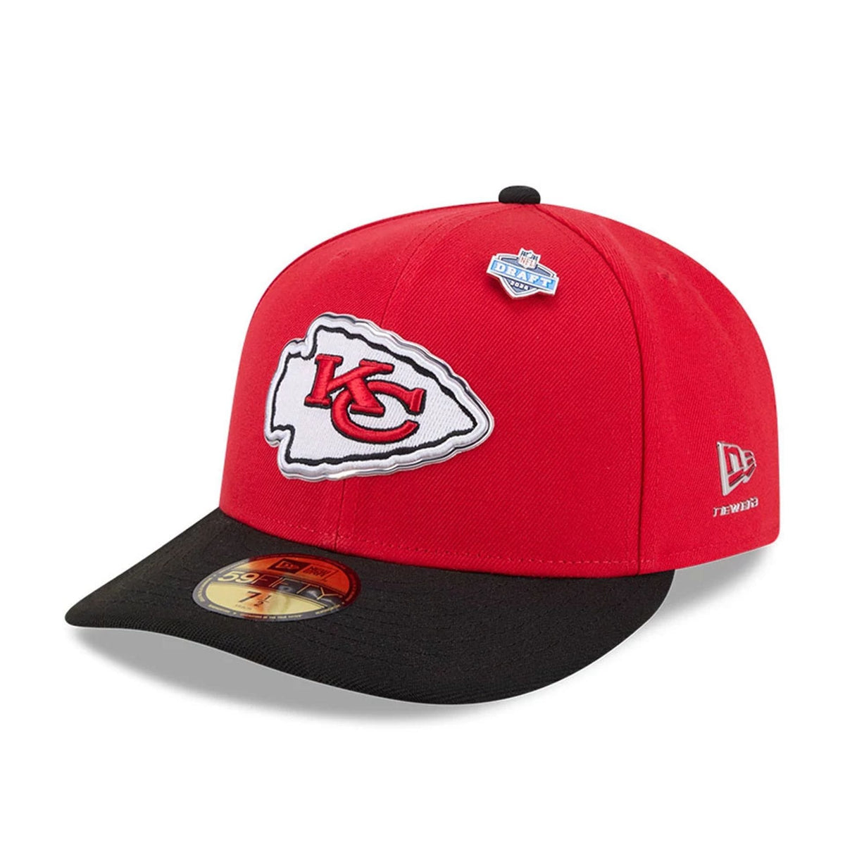 Kansas City Chiefs NFL Draft 2026 Red 59FIFTY Fitted Cap-zelvios