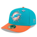 Miami Dolphins NFL Draft 2026 Turquoise 59FIFTY Fitted Cap-zelvios