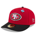 San Francisco 49ers NFL Draft 2026 Red 59FIFTY Fitted Cap-zelvios
