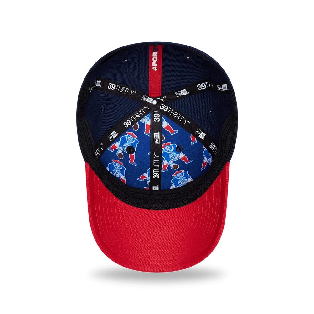 Patriots NFL Draft 2026 Dark Blue 39THIRTY M-Crown Stretch Fit Cap-zelvios