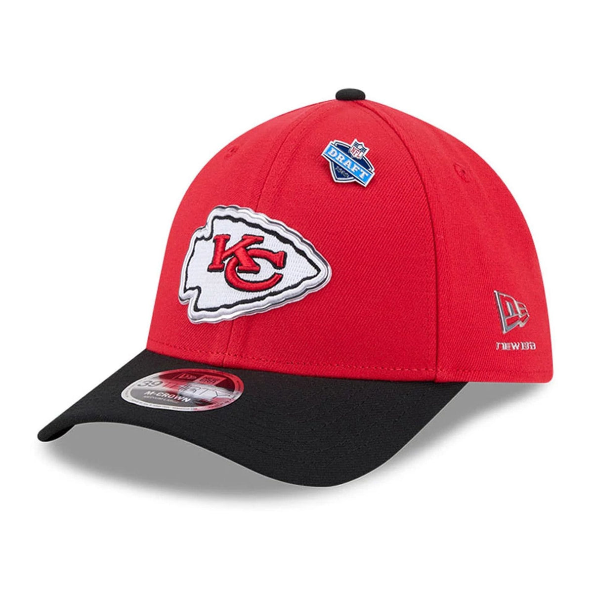 Kansas City Chiefs NFL Draft 2026 Red 39THIRTY M-Crown Stretch Fit Cap-zelvios