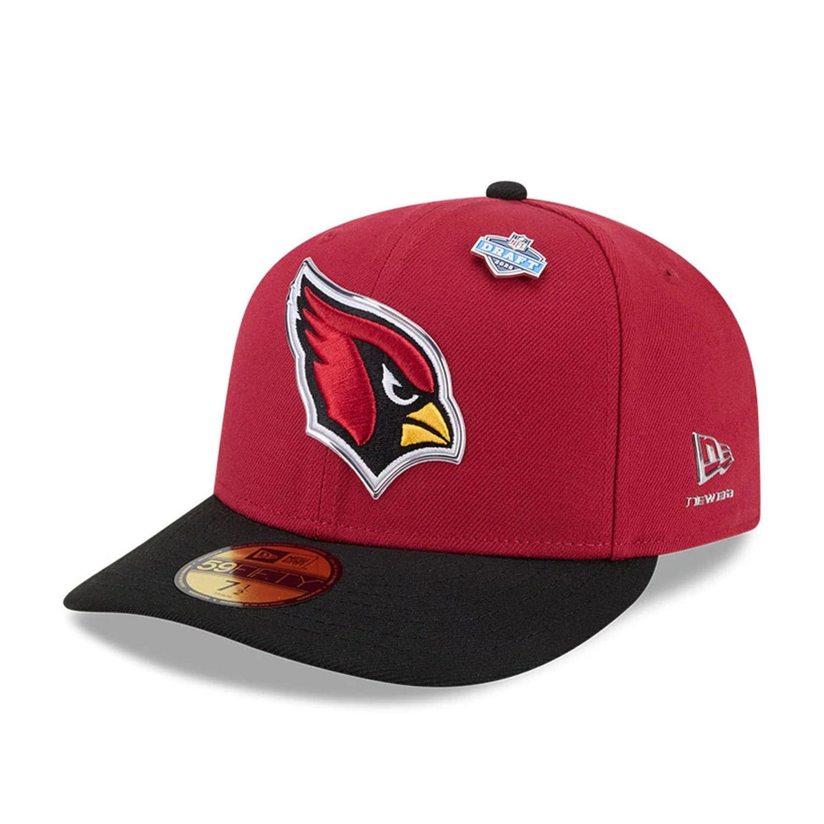 Arizona Cardinals NFL Draft 2026 Dark Red 59FIFTY Fitted Cap-zelvios
