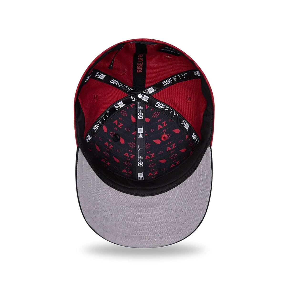 Arizona Cardinals NFL Draft 2026 Dark Red 59FIFTY Fitted Cap-zelvios