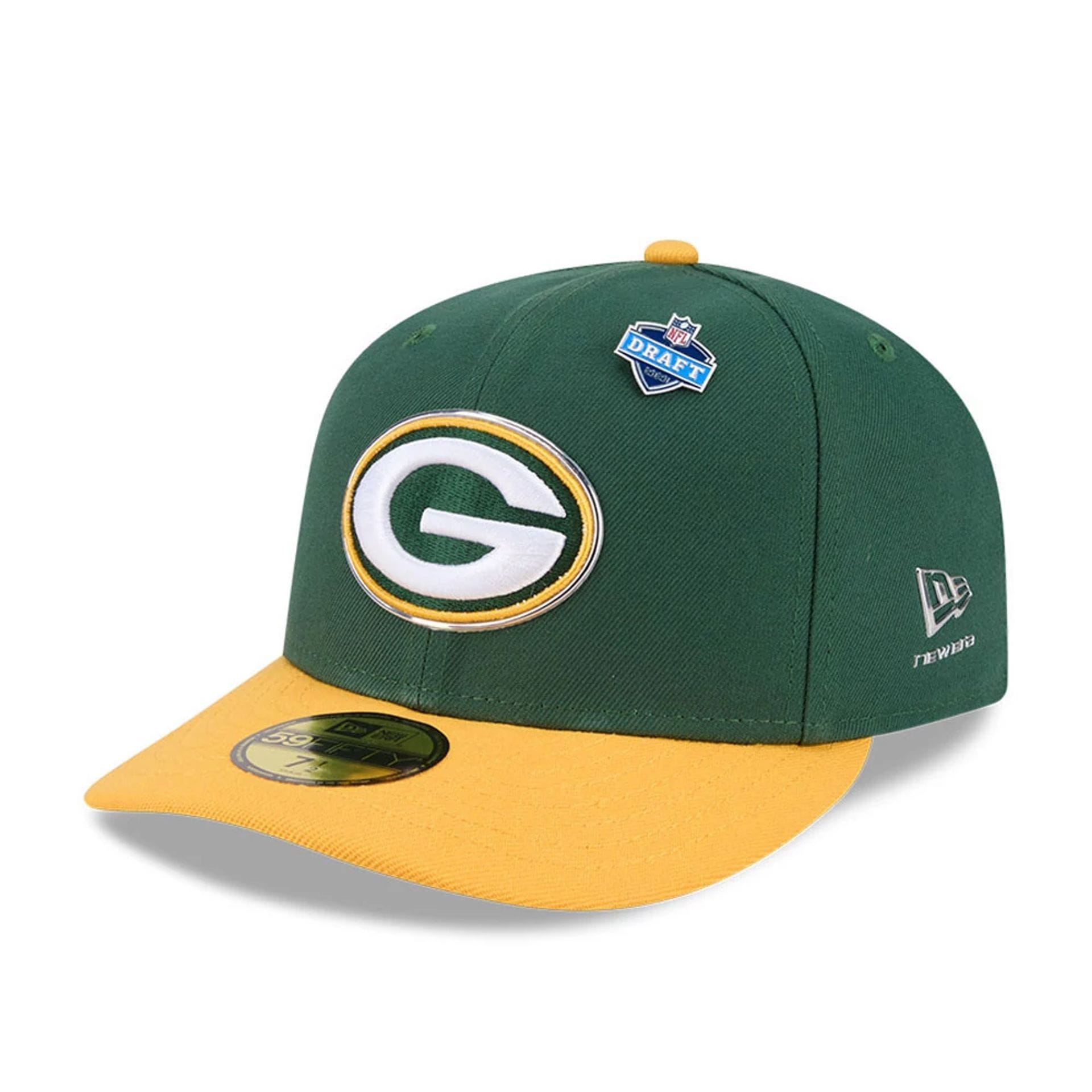 Green Bay Packers NFL Draft 2026 Dark Green 59FIFTY Fitted Cap-kentox
