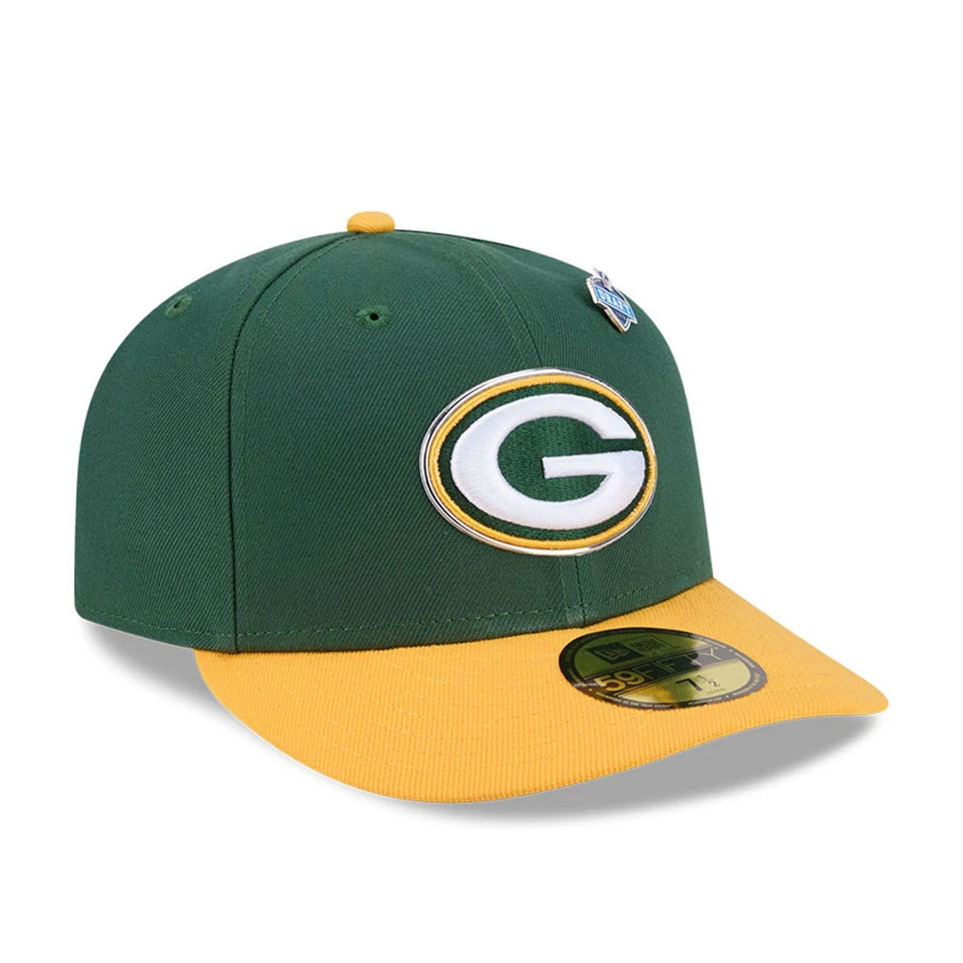 Green Bay Packers NFL Draft 2026 Dark Green 59FIFTY Fitted Cap-kentox