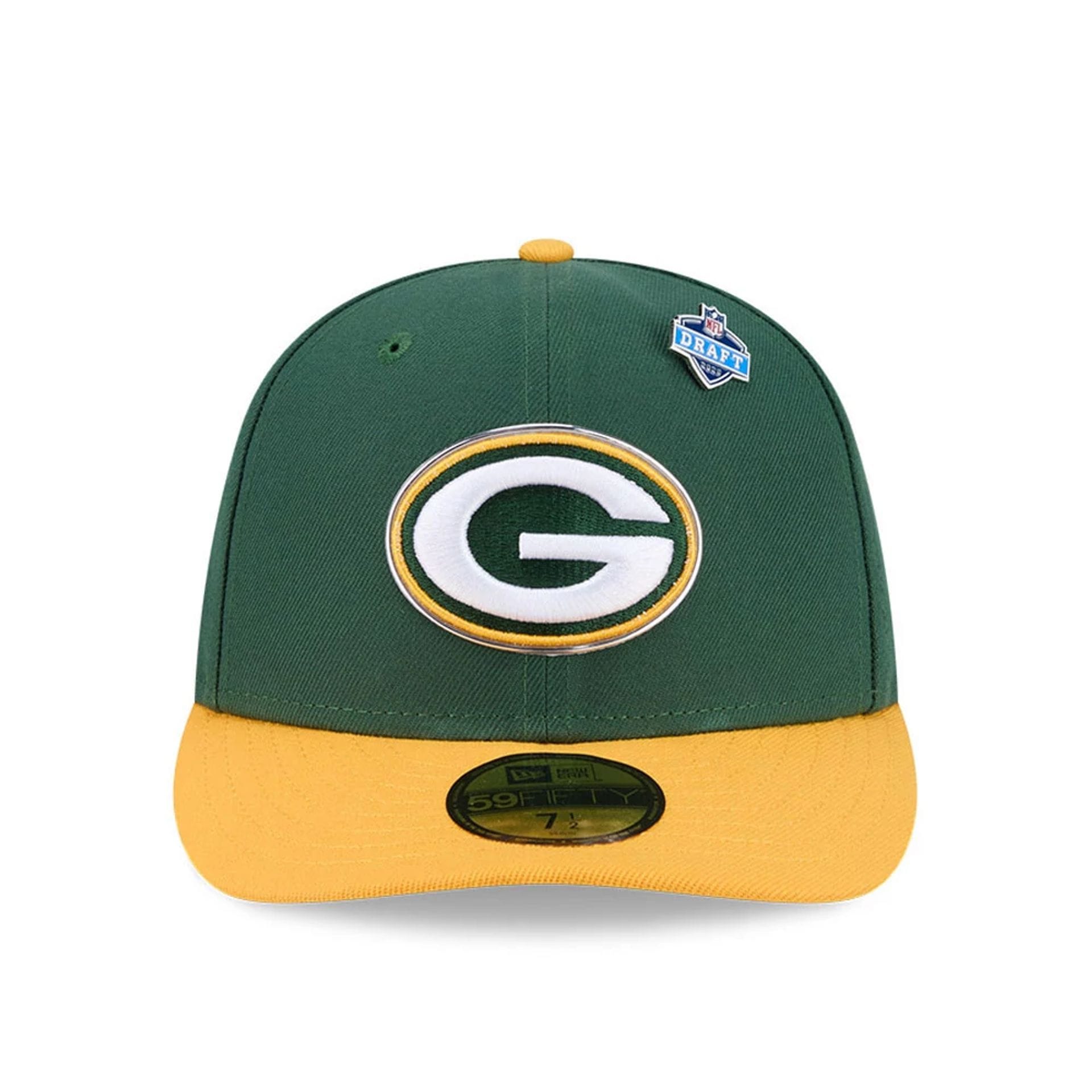 Green Bay Packers NFL Draft 2026 Dark Green 59FIFTY Fitted Cap-kentox