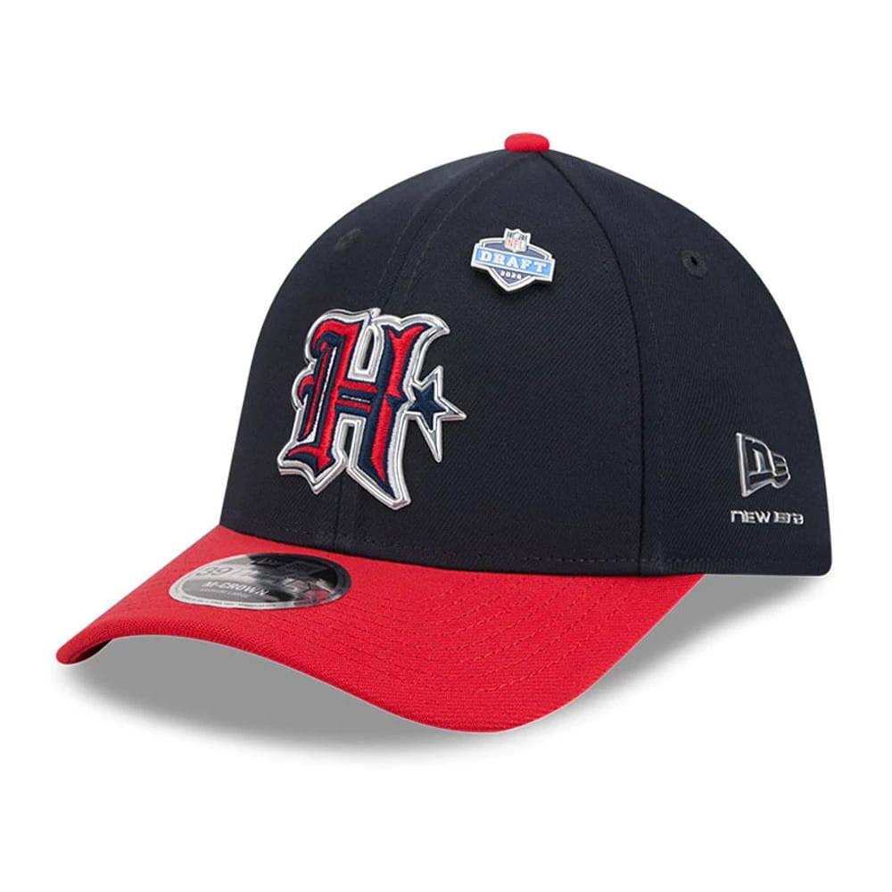 Houston Texans NFL Draft 2026 Navy 39THIRTY M-Crown Stretch Fit Cap-zelvios