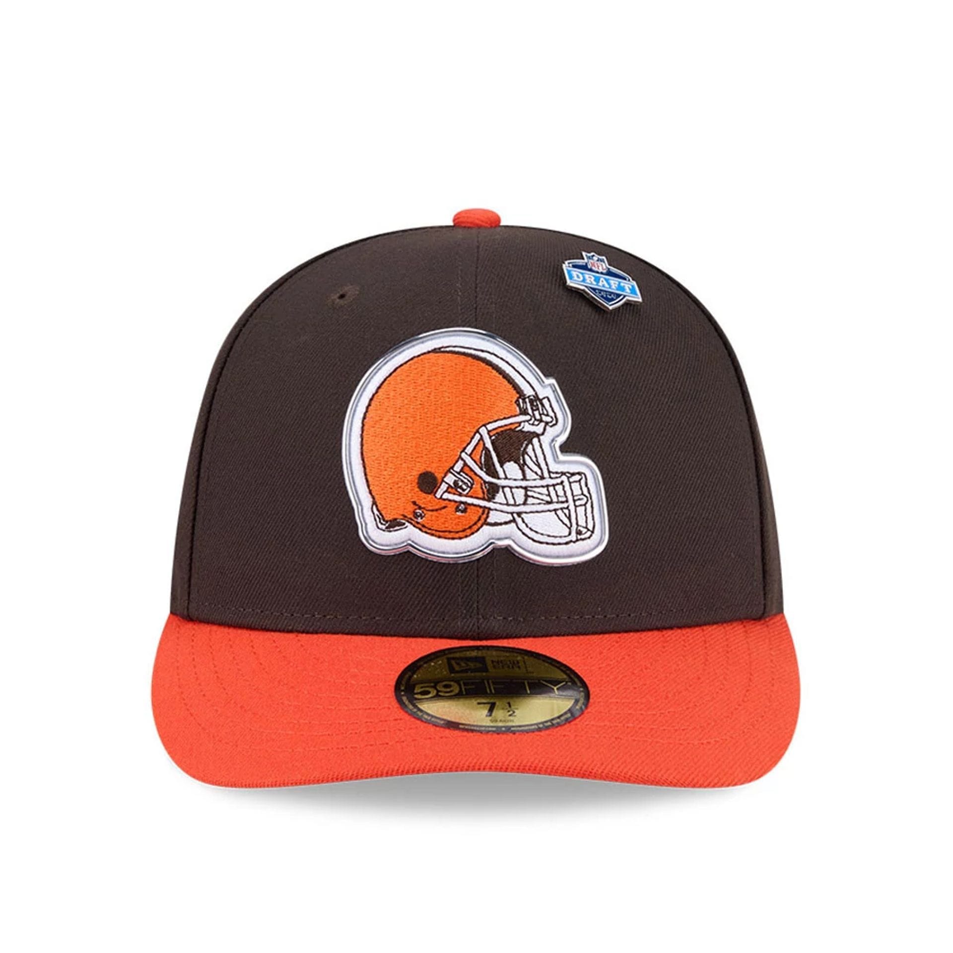 Cleveland Browns NFL Draft 2026 Dark Brown 59FIFTY Fitted Cap-kentox
