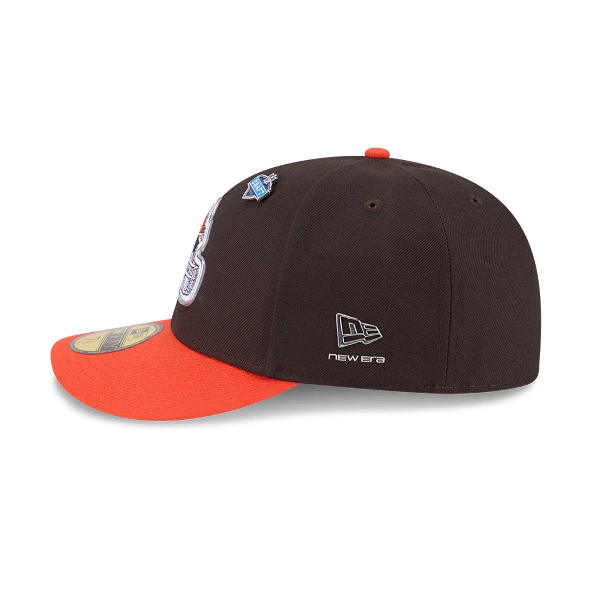 Cleveland Browns NFL Draft 2026 Dark Brown 59FIFTY Fitted Cap-kentox