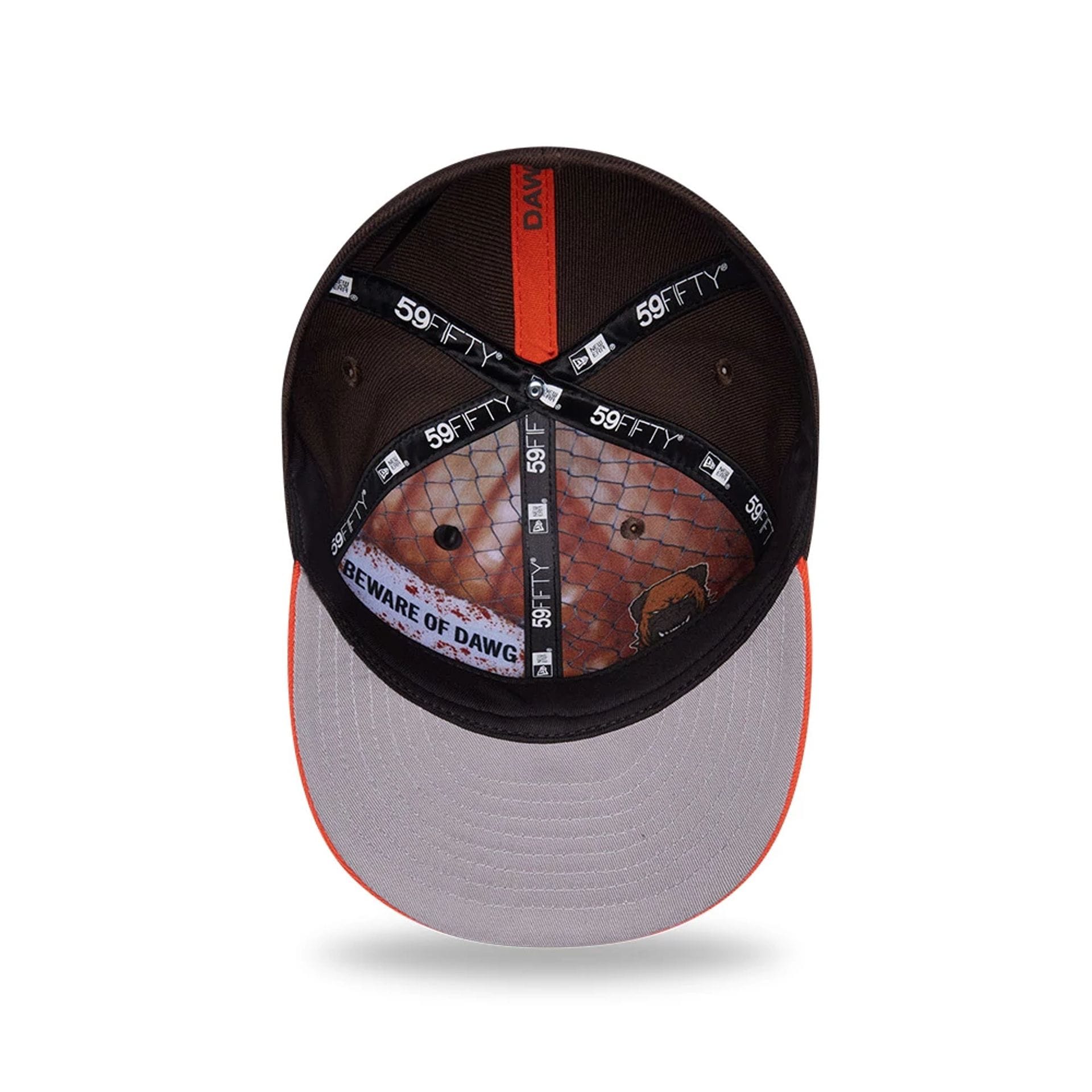 Cleveland Browns NFL Draft 2026 Dark Brown 59FIFTY Fitted Cap-kentox