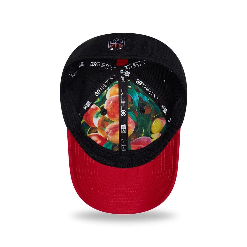 Atlanta Falcons NFL Draft 2026 Black 39THIRTY M-Crown Stretch Fit Cap-zelvios
