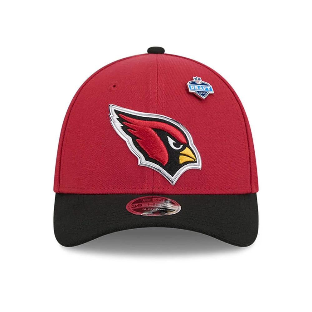 Arizona Cardinals NFL Draft 2026 Dark Red 39THIRTY M-Crown Stretch Fit Cap-zelvios