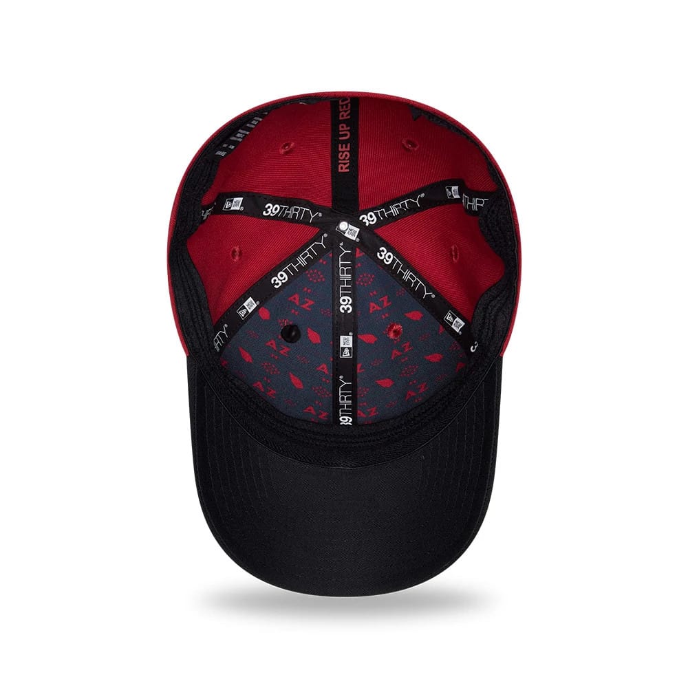 Arizona Cardinals NFL Draft 2026 Dark Red 39THIRTY M-Crown Stretch Fit Cap-zelvios