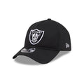 Las Vegas Raiders NFL Quickstrike Black 9FORTY Apex Adjustable Cap-zelvios