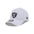 Las Vegas Raiders NFL Quickstrike White 9FORTY Apex Adjustable Cap-zelvios