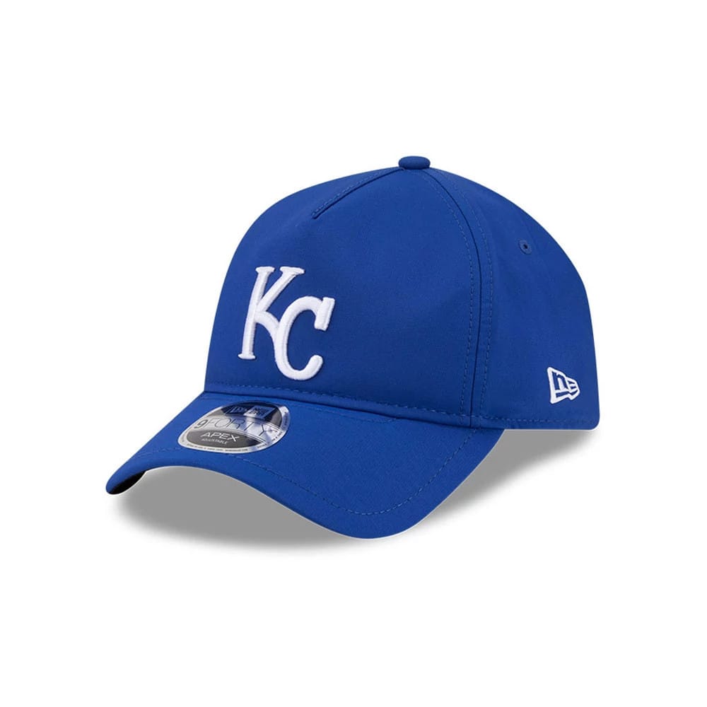 Kansas City Royals MLB Quickstrike Blue 9FORTY Apex Adjustable Cap-zelvios