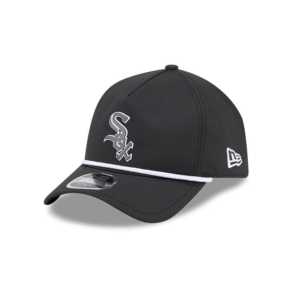 Chicago White Sox MLB Quickstrike Black 9FORTY Apex Adjustable Cap-zelvios