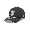 Las Vegas Raiders NFL Quickstrike Black 9FORTY Apex Adjustable Cap-zelvios