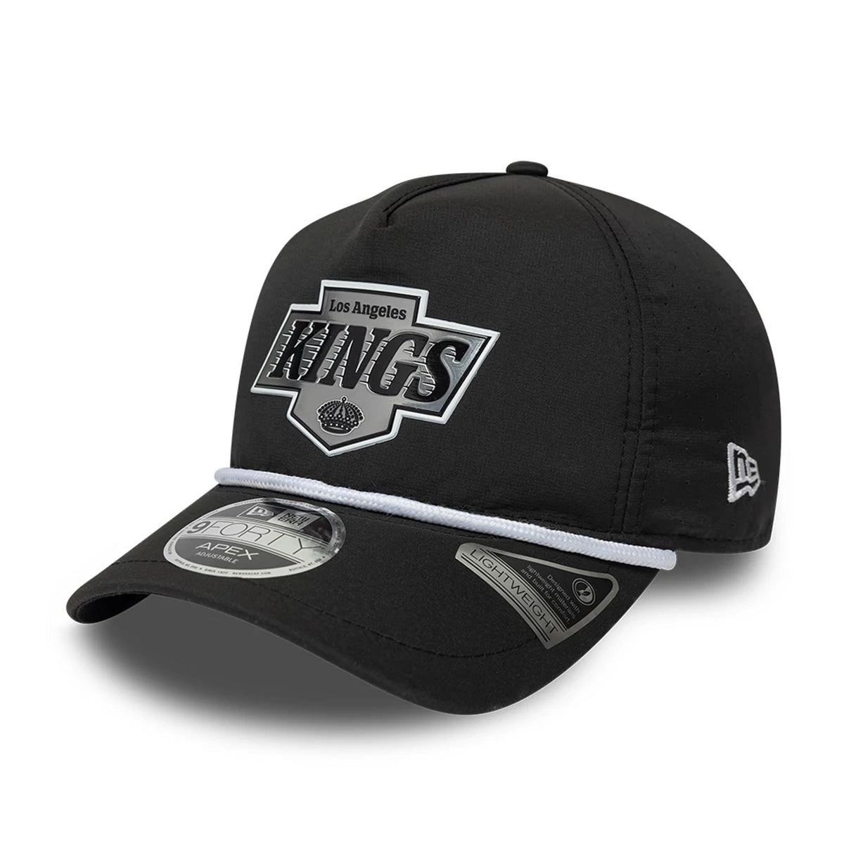 LA Kings NHL Quickstrike Black 9FORTY Apex Adjustable Cap-zelvios