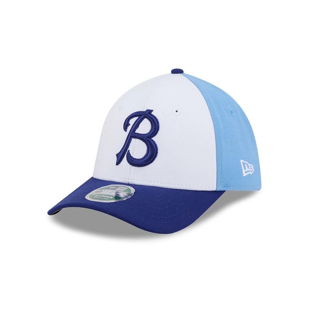 Buffalo Bisons MiLB On Field Blue 39THIRTY M-Crown Stretch Fit Cap-zelvios