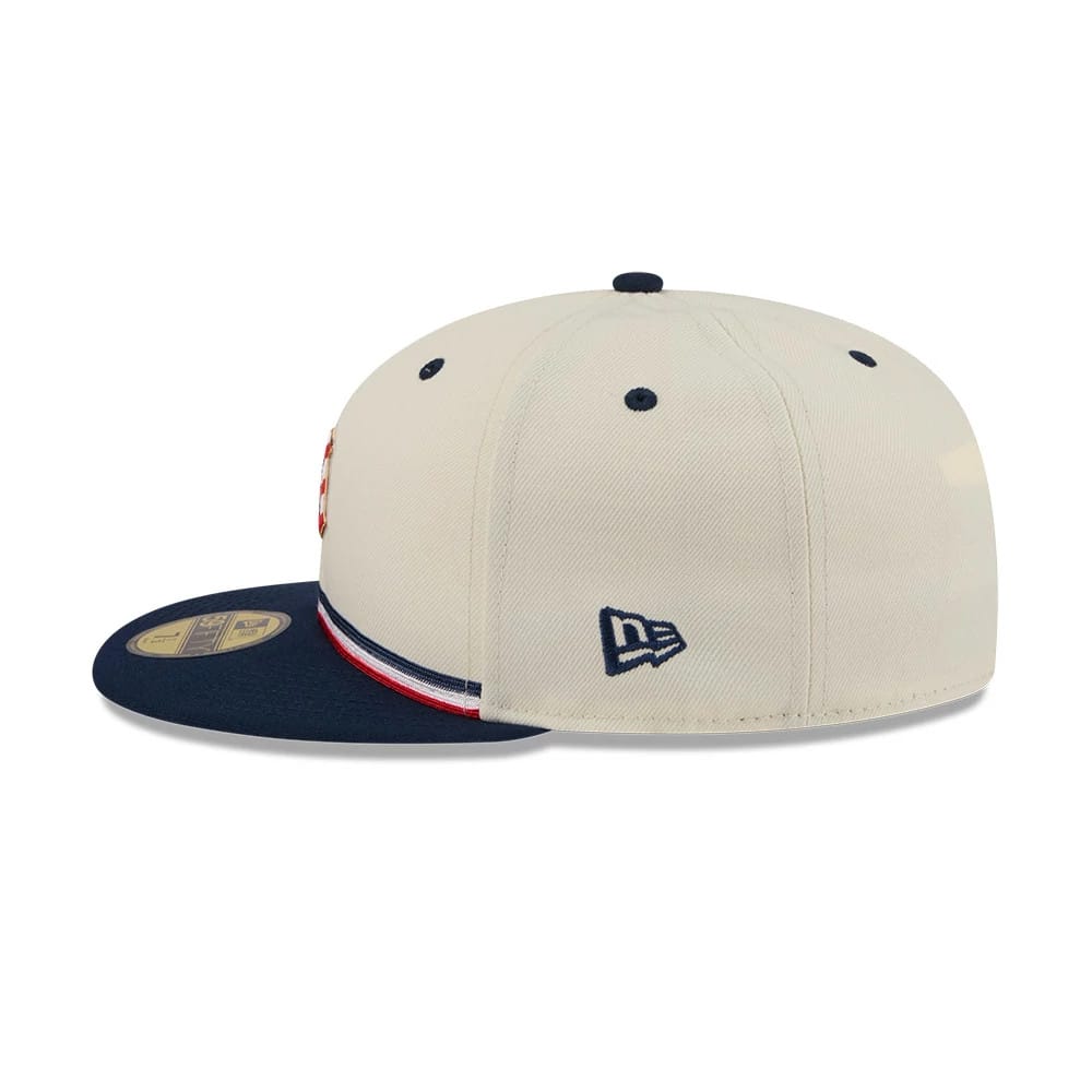 Detroit Tigers MLB 4th Of July 2026 Cream 59FIFTY Fitted Cap-kentox