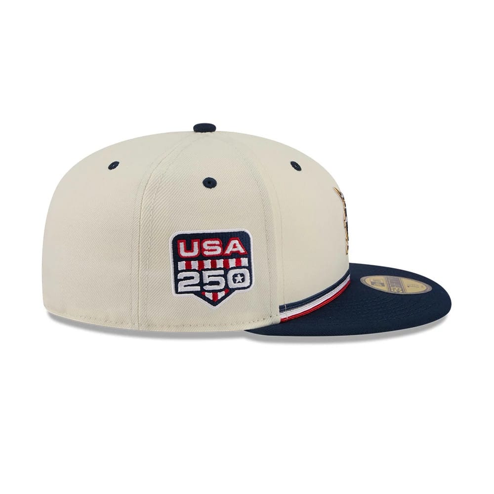 Detroit Tigers MLB 4th Of July 2026 Cream 59FIFTY Fitted Cap-kentox
