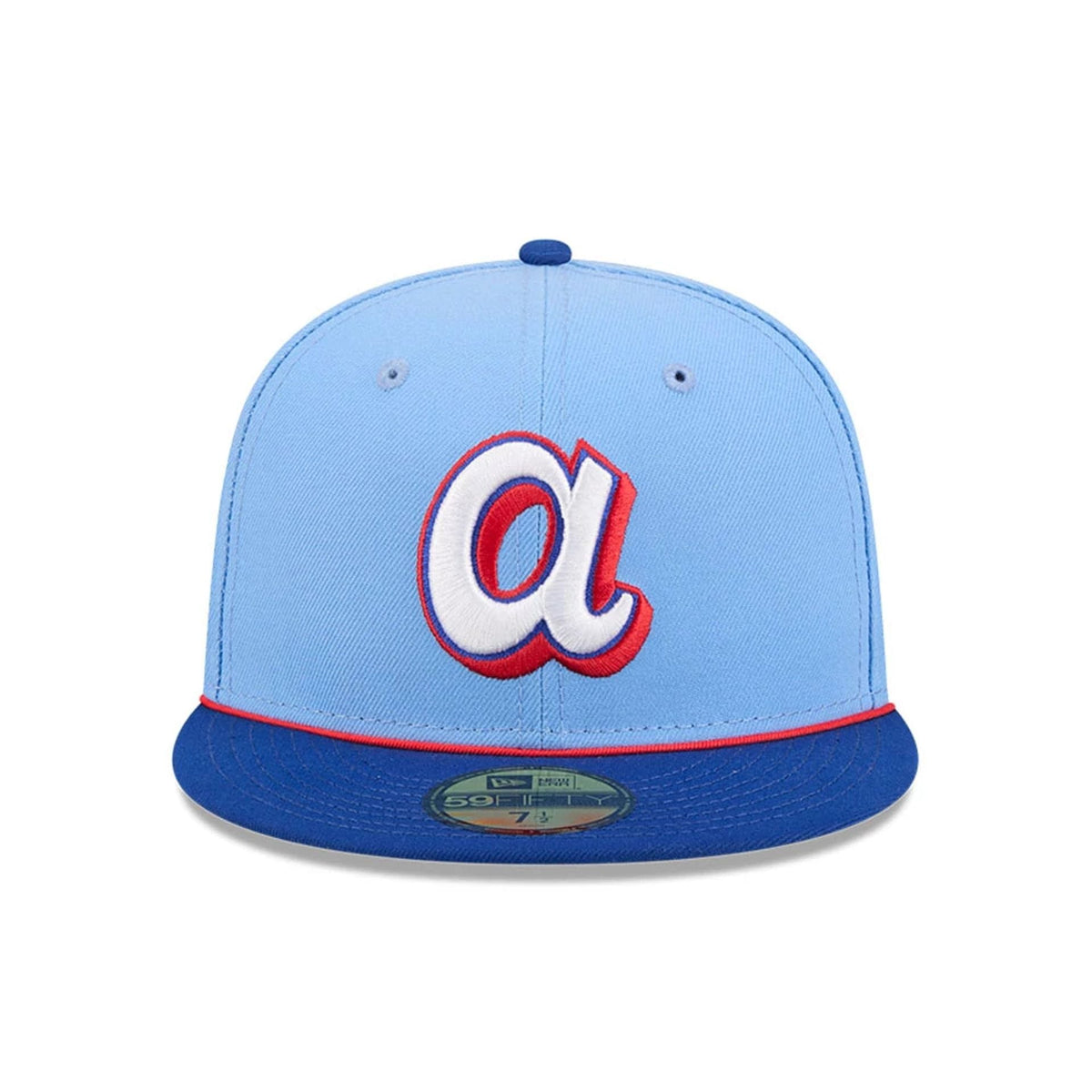 Atlanta Braves MLB City Connect Light Blue 59FIFTY Fitted Cap-zelvios
