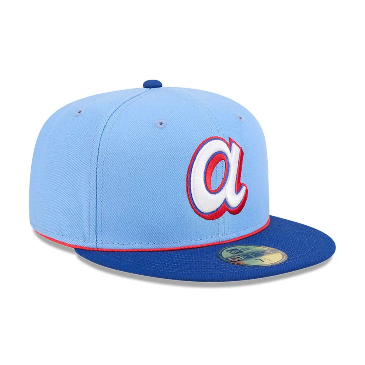 Atlanta Braves MLB City Connect Light Blue 59FIFTY Fitted Cap-zelvios