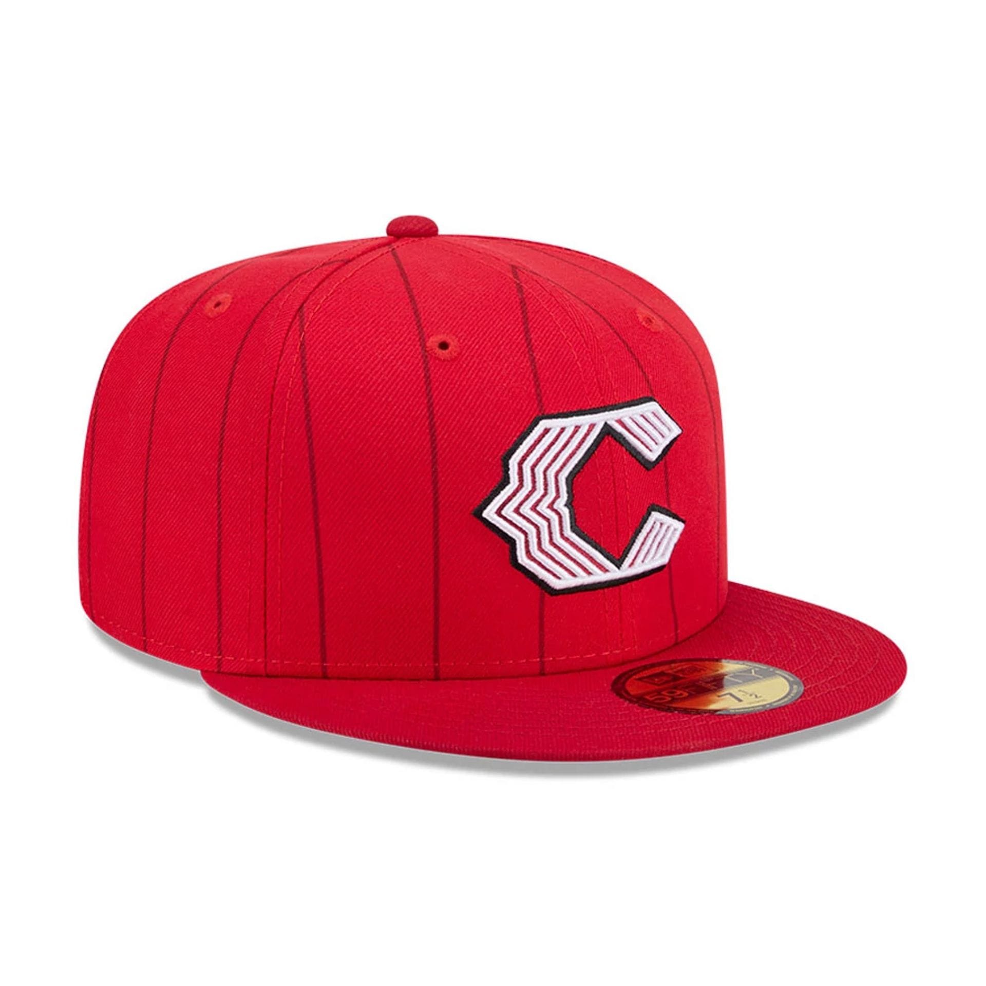 Cincinnati Reds MLB City Connect Red 59FIFTY Fitted Cap-kentox
