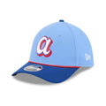 Atlanta Braves MLB City Connect Blue 39THIRTY M-Crown Stretch Fit Cap-zelvios