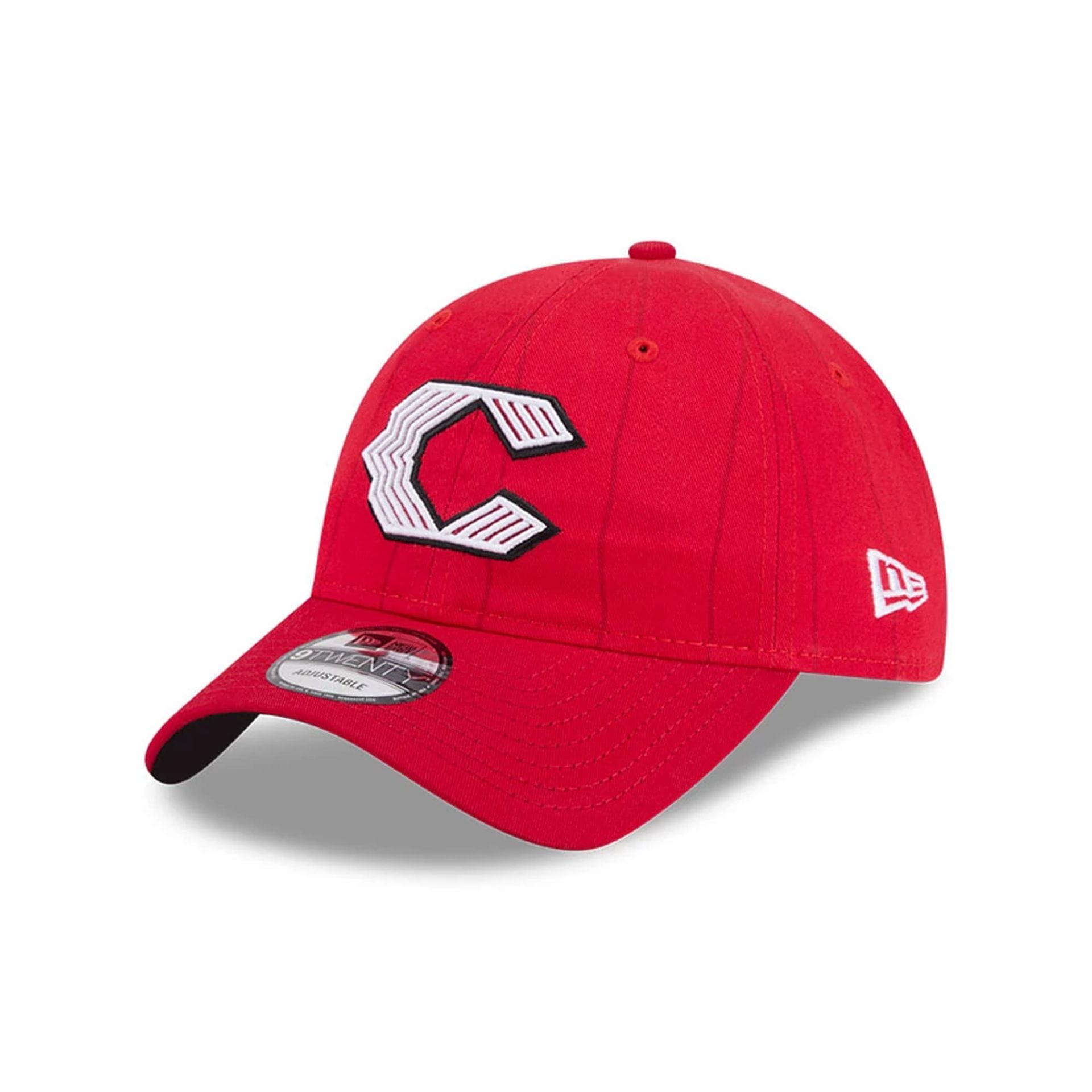 Cincinnati Reds MLB City Connect Red 9TWENTY Adjustable Cap-kentox