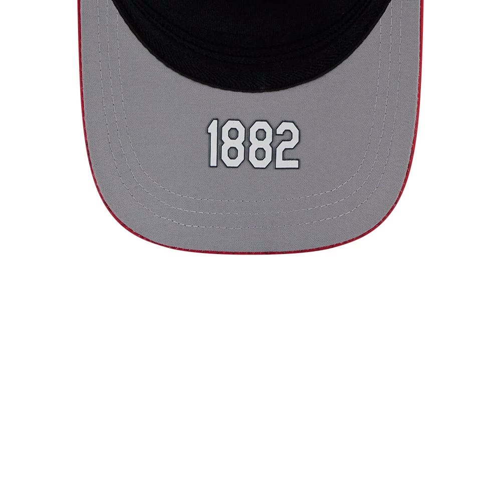 Cardinals MLB City Connect Red 39THIRTY M-Crown A-Frame Stretch Fit Cap-zelvios