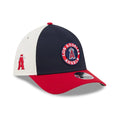 Angels MLB City Connect Navy 39THIRTY M-Crown A-Frame Stretch Fit Cap-zelvios