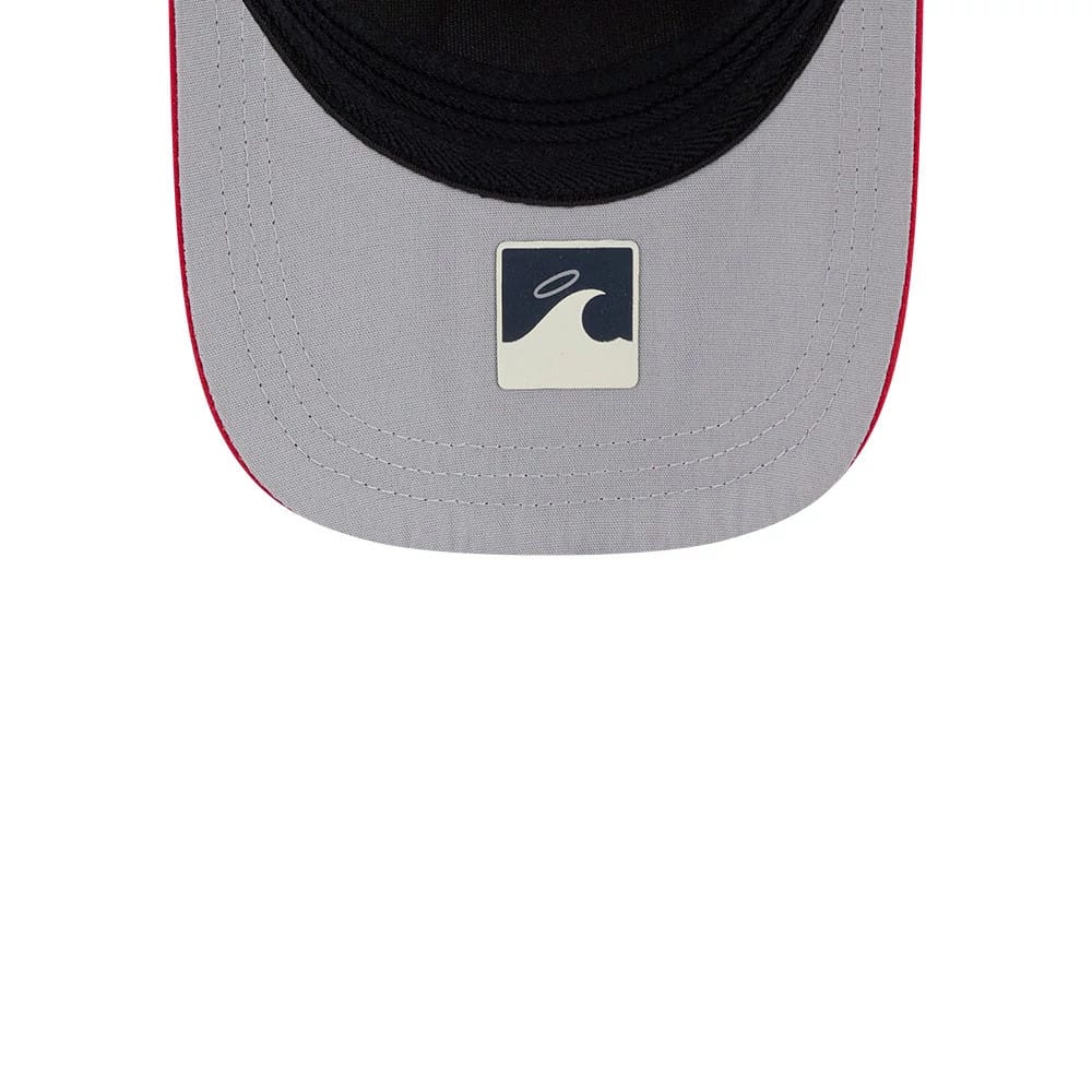 Angels MLB City Connect Navy 39THIRTY M-Crown A-Frame Stretch Fit Cap-zelvios