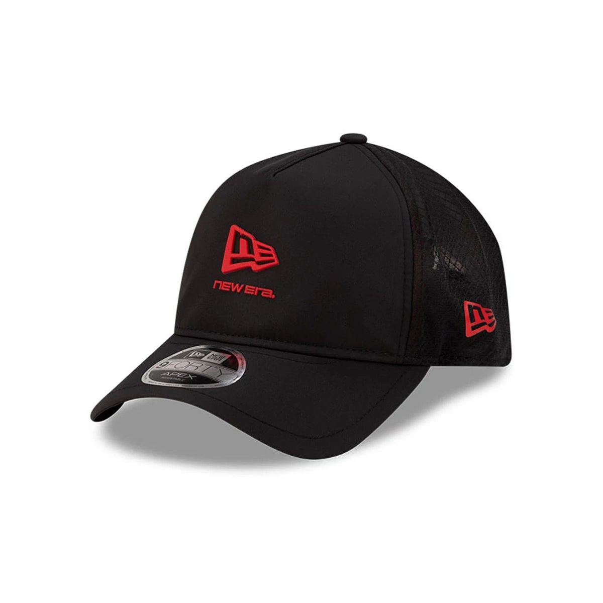 New Era Black & Red 9FORTY Apex Cap-zelvios