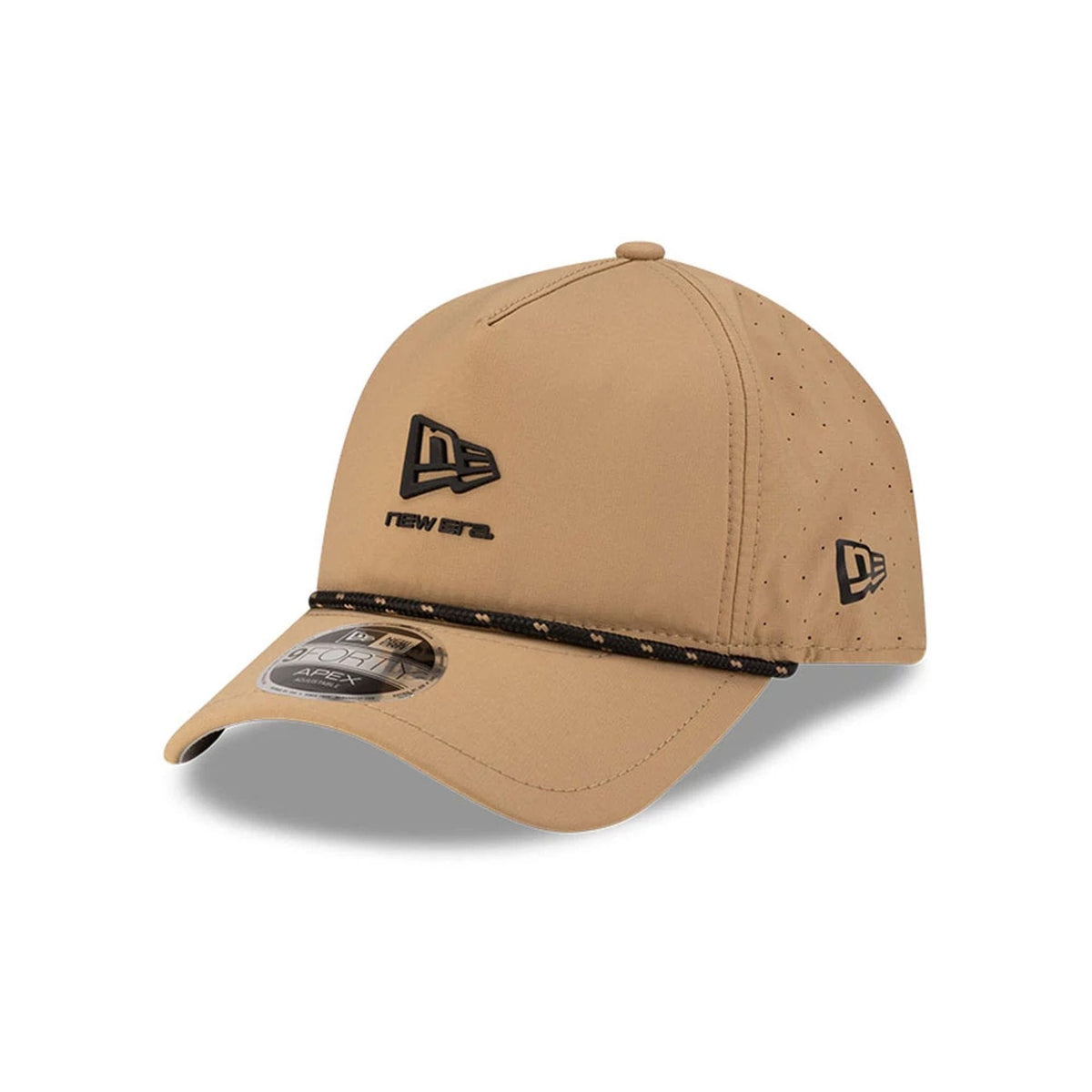New Era Beige 9FORTY Apex Cap-zelvios