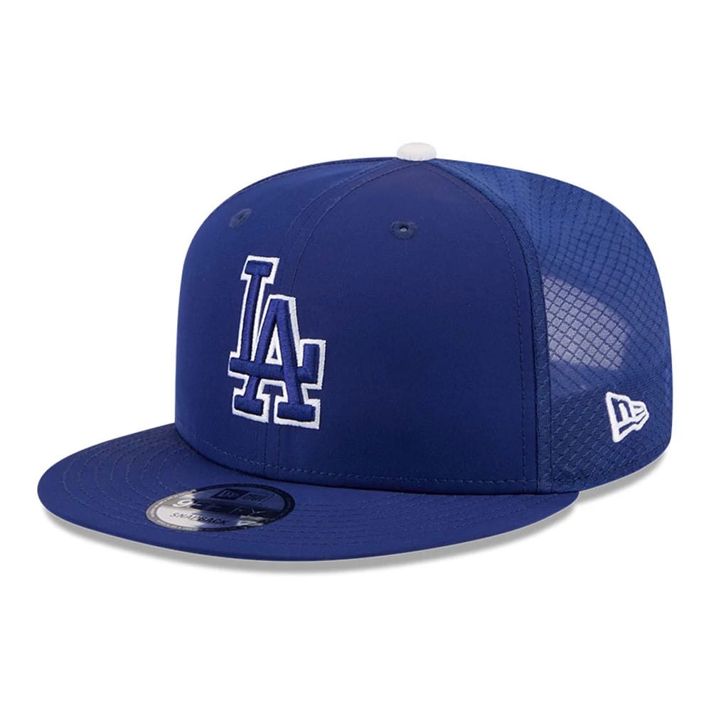 LA Dodgers MLB Batting Practice 2026 Dark Blue 9FIFTY Snapback Adjustable Cap-zelvios