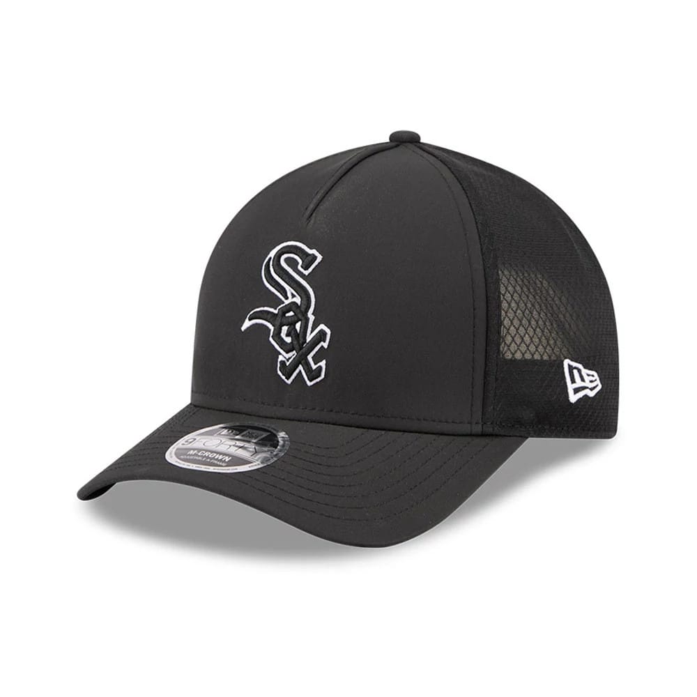 White Sox MLB Batting Practice 2026 Black 9FORTY M-Crown A-Frame Adjustable Cap-zelvios