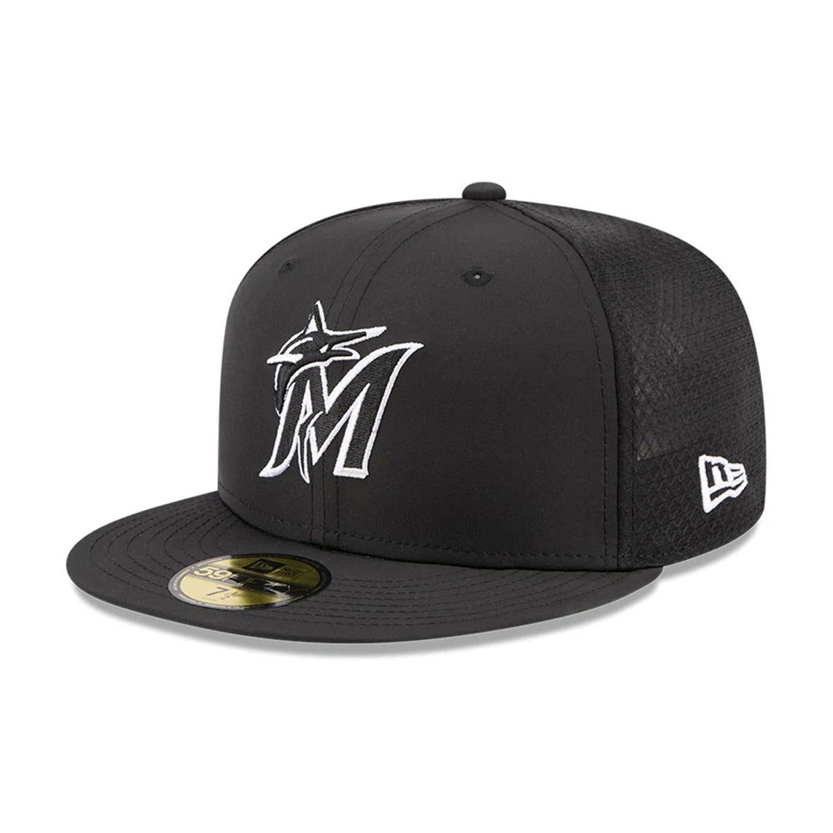 Miami Marlins MLB Batting Practice 2026 Black 59FIFTY Fitted Cap-zelvios