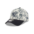 New York Yankees MLB Spring Floral Navy 9FORTY A-Frame Adjustable Cap-zelvios