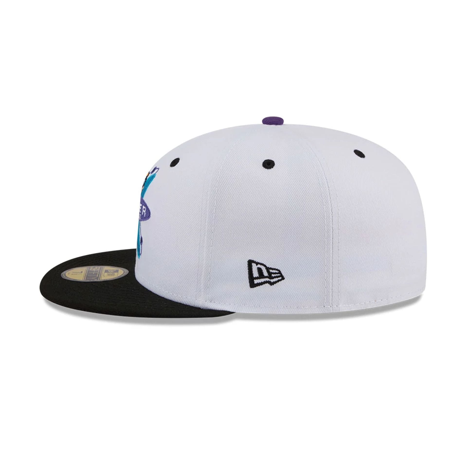 Dexter's Laboratory Genius At Work White 59FIFTY Fitted Cap-kentox